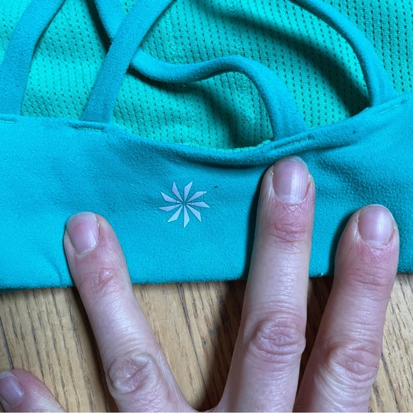 Green Athleta Bra - Picture 3 of 4